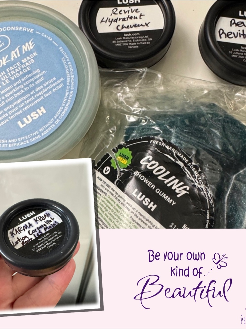 Lush Cooling Gummy & Don’t Look At Me Ultra Fresh Karma Bundle
